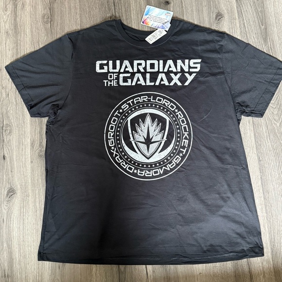 💚Black Short Sleeve Guardians of the Galaxy, men’s t-shirt Comfortable T-shirt - Picture 2 of 4